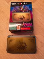 Nintendo 3DS XL Majora's Mask Gold Ed. + Game & Hoesje, Spelcomputers en Games, Spelcomputers | Nintendo 2DS en 3DS, Overige kleuren