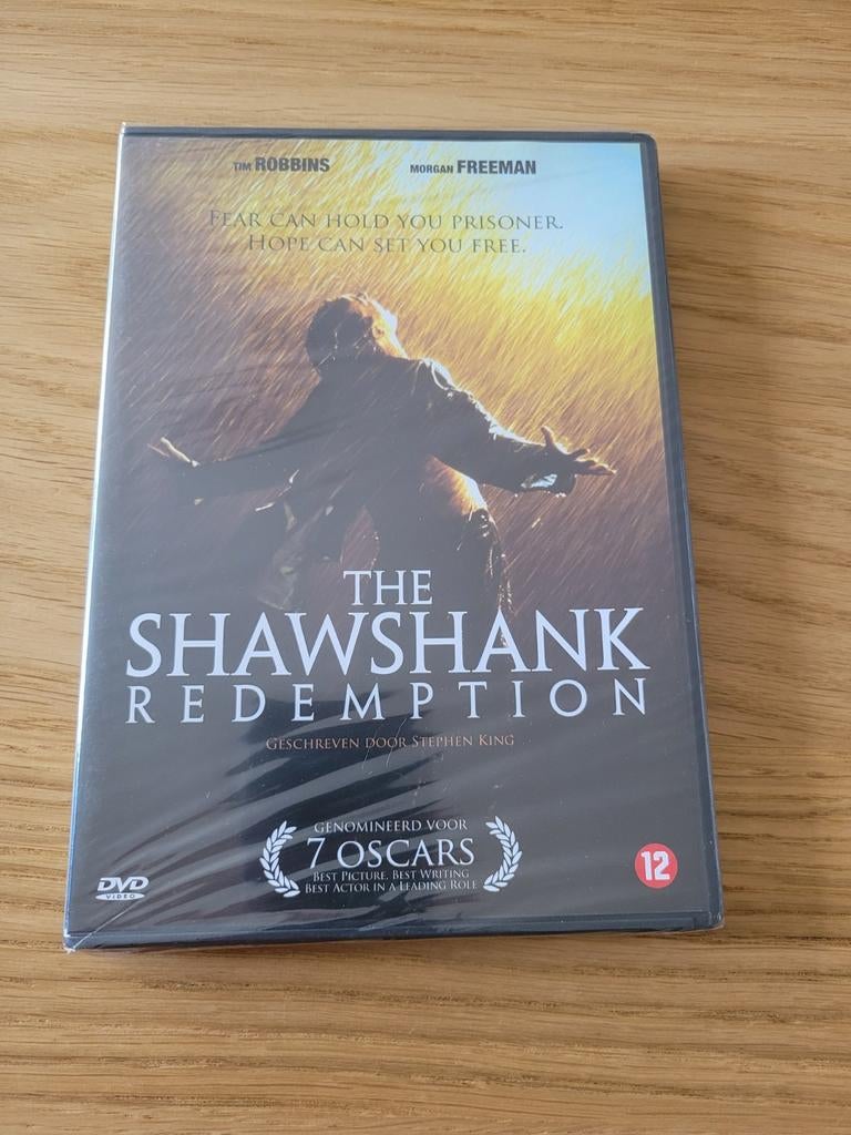 The Shawshank Redemption DVD - Nieuw in verpakking, Vanaf 12 jaar, Ophalen of Verzenden, Nieuw in verpakking, Drama