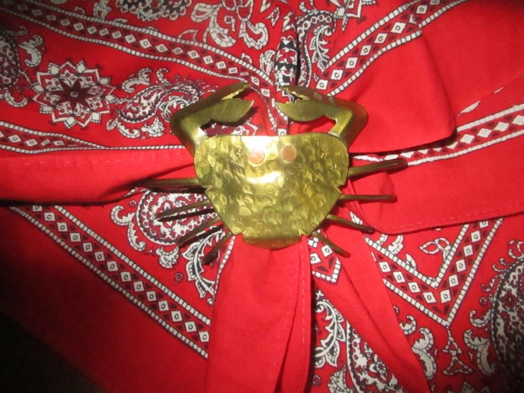 Bergers krab met zakdoek. 11 euro ., Ophalen of Verzenden