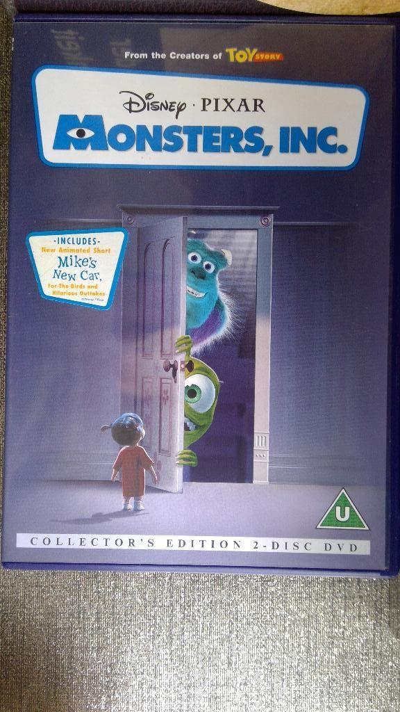 Monsters, inc., Tekenfilm, Ophalen of Verzenden, Zo goed als nieuw, Alle leeftijden