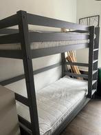 Stapelbed met matrassen, Ophalen, 210 cm, Tweepersoons, 180 tot 200 cm