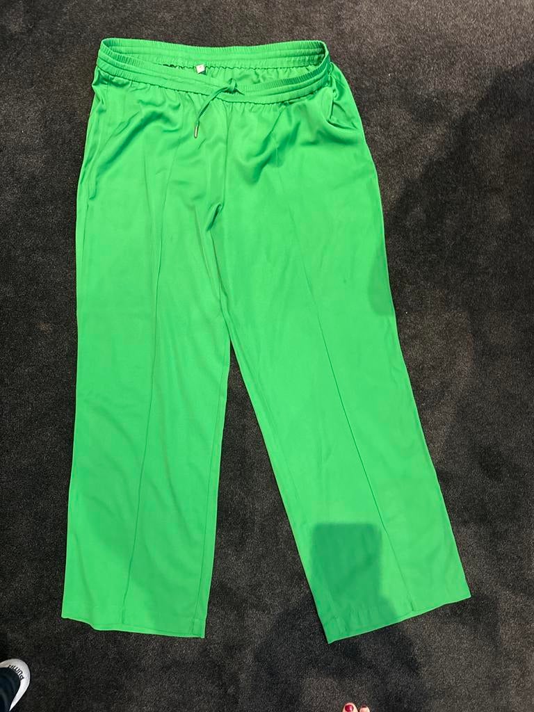 Groene broek van Kyra, Maat 46/48 (XL) of groter, Ophalen of Verzenden, Zo goed als nieuw, Lang