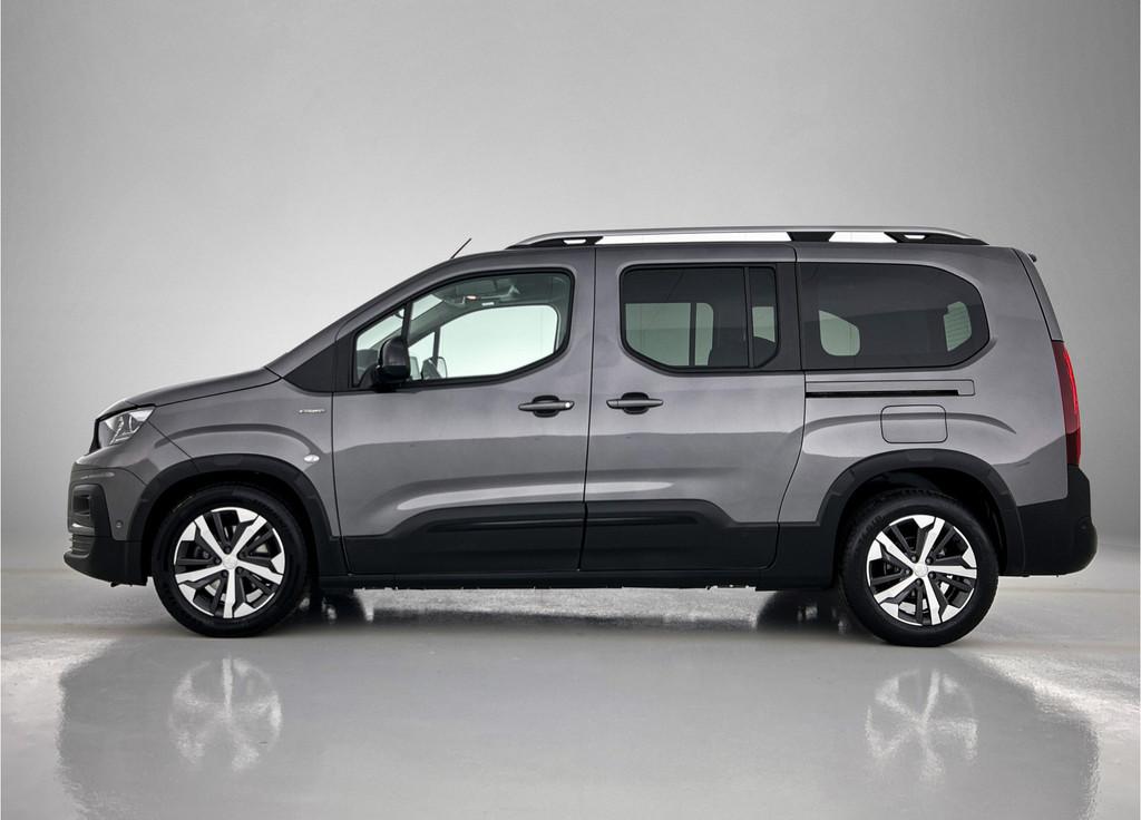 Peugeot Rifter Long 1.2 Puretech Long GT-Line Direct leverba, 12 maanden, Stof, Gebruikt, Euro 6