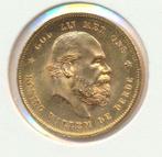 Nederland gouden tientje 1879 Willem 3, Ophalen of Verzenden, Goud