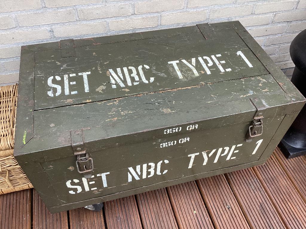 Leger kist, Ophalen, Landmacht, Nederland, Kist of Geocache