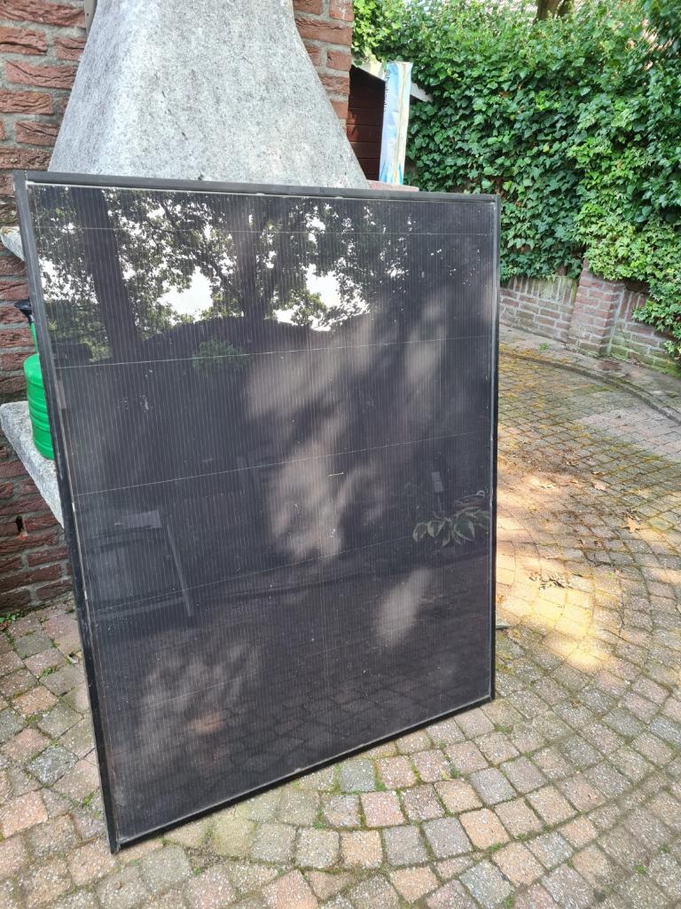 Zonnepanelen 140Wp voor camper., Caravans en Kamperen, Camper-accessoires, Ophalen, Gebruikt