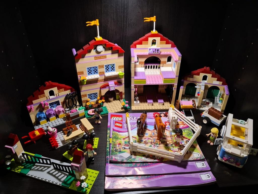 Lego Friends Paardenkamp, Kinderen en Baby's, Speelgoed | Duplo en Lego, Ophalen of Verzenden, Gebruikt, Complete set, Lego