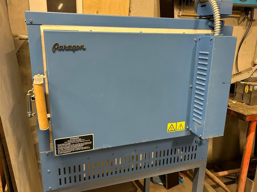 Glasoven voor. fusing met veel materiaal.2750,00 euro, Ophalen, Zo goed als nieuw