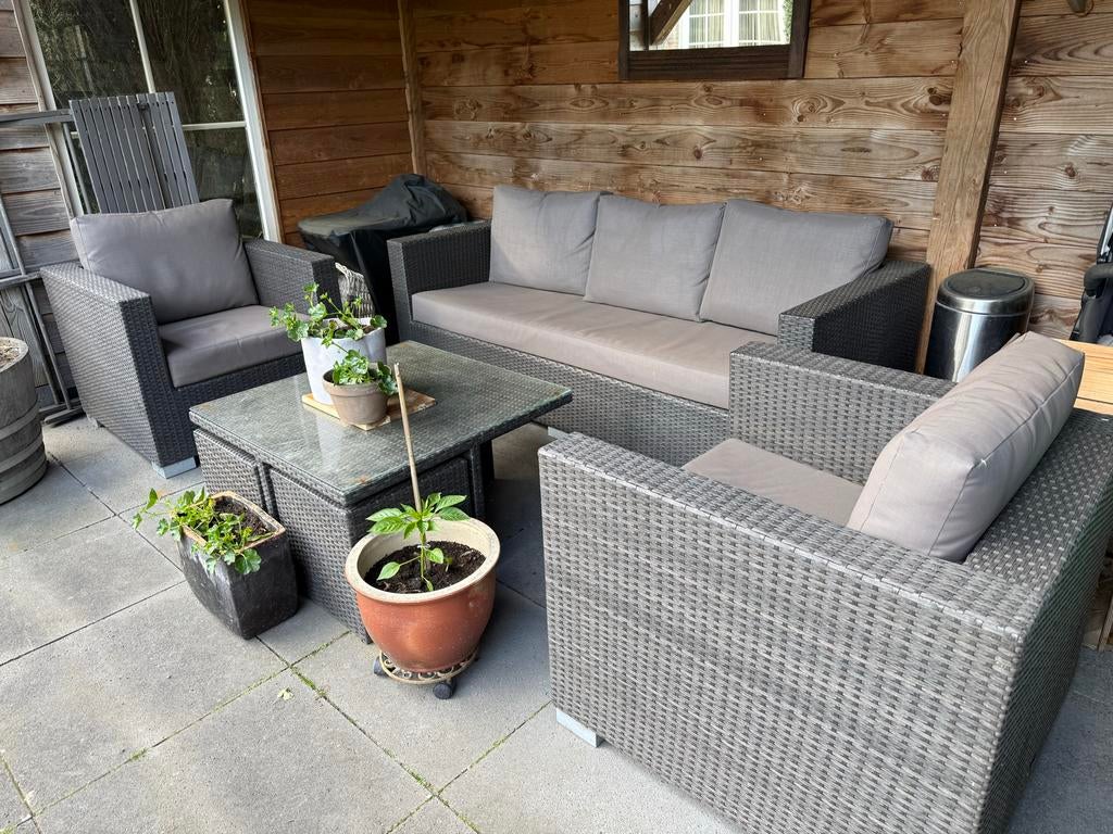 Life Canadian all weather lounge tuin set, Ophalen, 5 zitplaatsen, Gebruikt, Loungeset