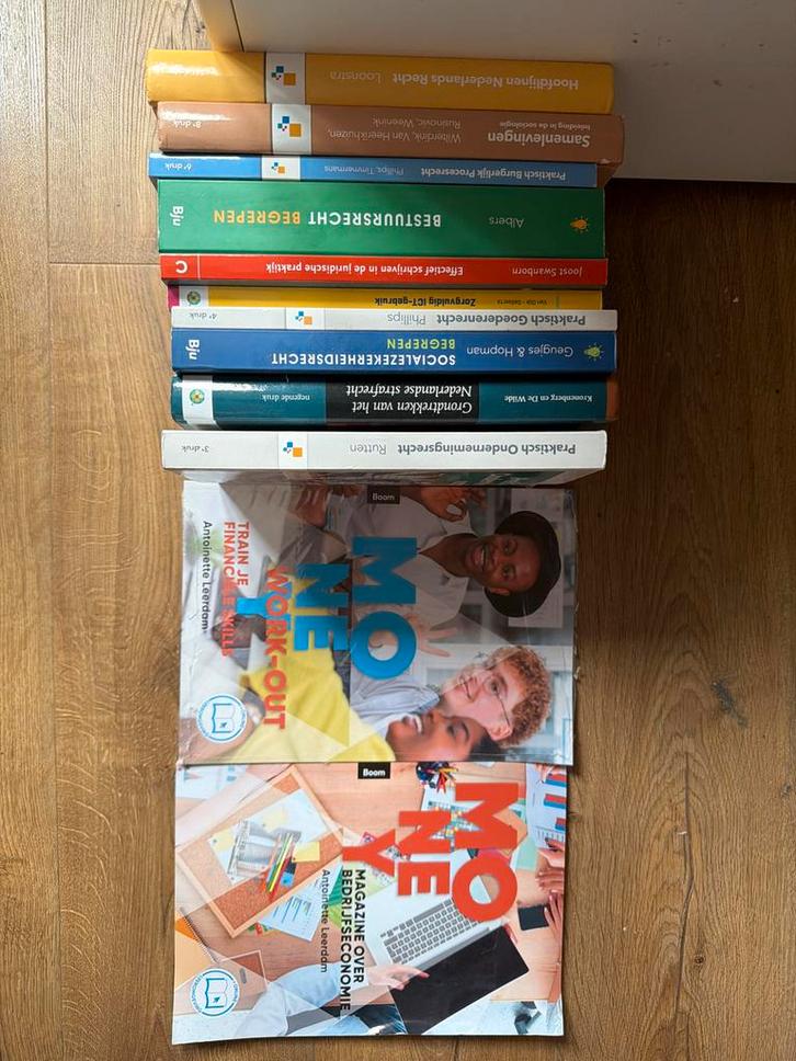 HBO rechten boeken, diverse titels, Boeken, Studieboeken en Cursussen, Zo goed als nieuw, HBO, Gamma, Ophalen of Verzenden