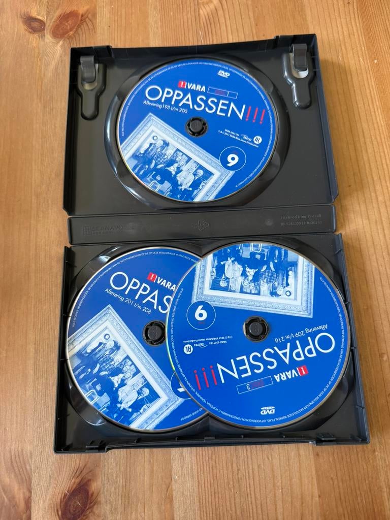 Oppassen complete seizoen 9 box dvd origineel 3 disc, Alle leeftijden, Verzenden, Gebruikt, Boxset