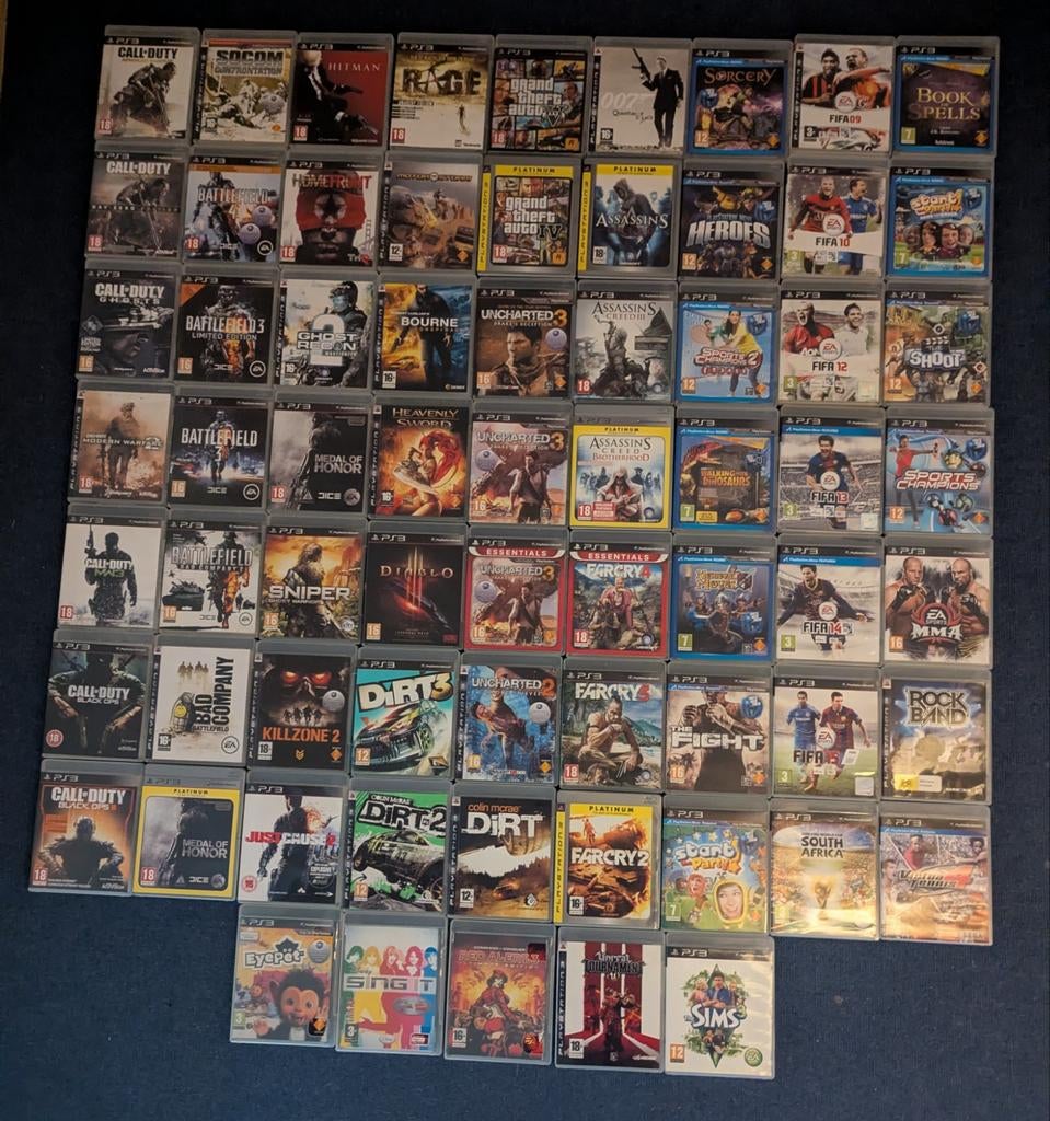 PS3 games €3,-/st - 4 voor €10 euro - 6e gratis, Spelcomputers en Games, Games | Sony PlayStation 3, 1 speler, Ophalen of Verzenden