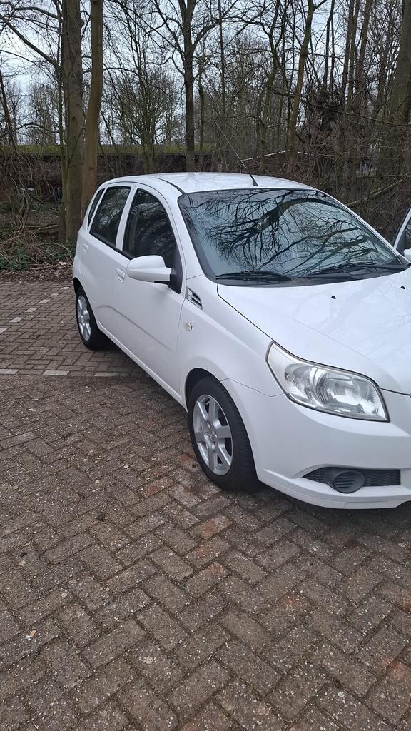 Chevrolet Aveo 1.4 16V 5D AUT 2008 Wit, Auto's, Chevrolet, Particulier, Aveo, Benzine, C, Hatchback, Automaat, Origineel Nederlands