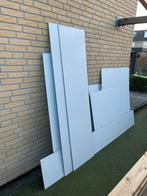 Trespa hpl platen en stroken 6mm zuiverwit, kleurcode A05.00, Doe-het-zelf en Verbouw, Platen en Panelen, Ophalen, Nieuw, HPL