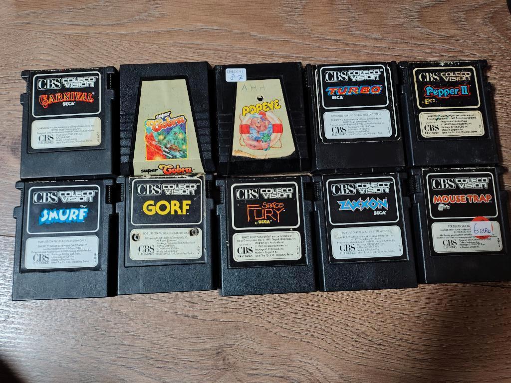 Colecovision games, Spelcomputers en Games, Spelcomputers | Overige, Verzenden, Gebruikt