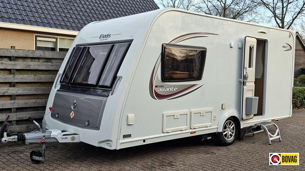 Elddis Avante 462 Mover,Luifel,Fietsd., Elddis, Tot en met 2, Bedrijf, 4 tot 5 meter