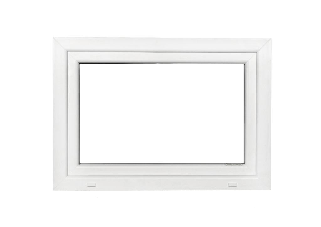 Kunststof Kozijn Draaikiep  B90 H60cm Wit