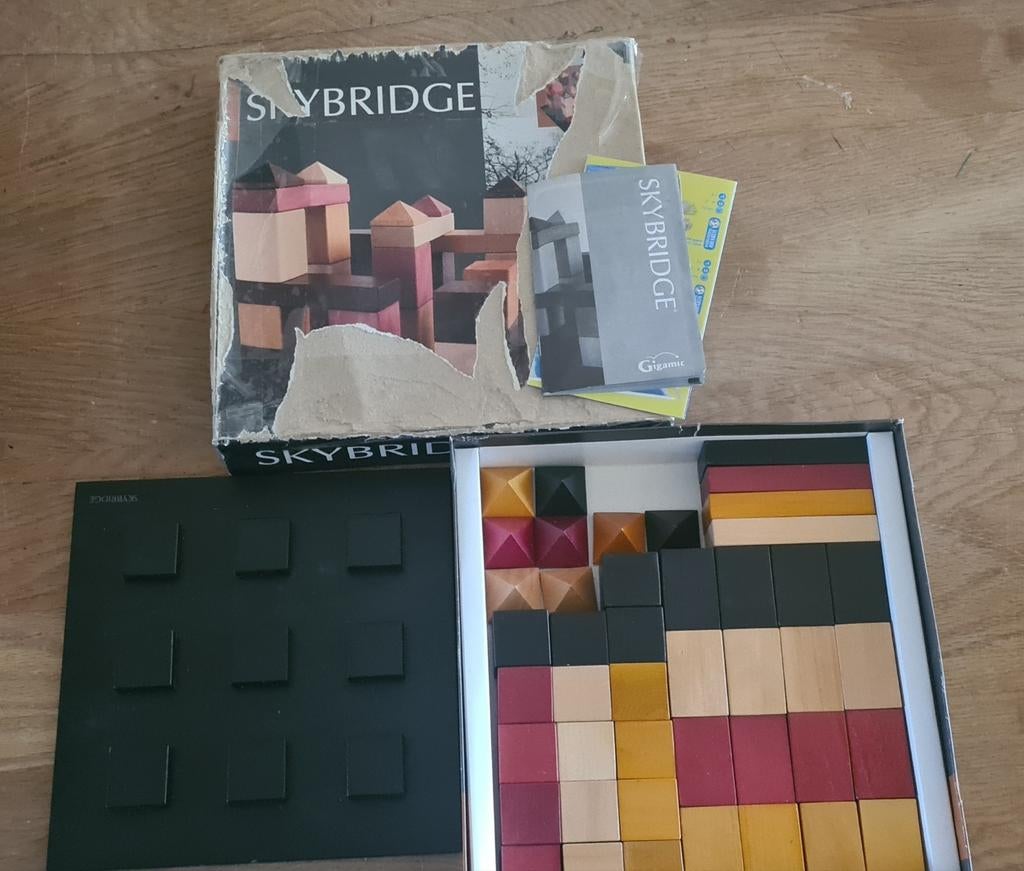 Skybridge bordspel van Gigamic - Strategisch bouwspel, Een of twee spelers, Ophalen of Verzenden, Gebruikt, Gigamic