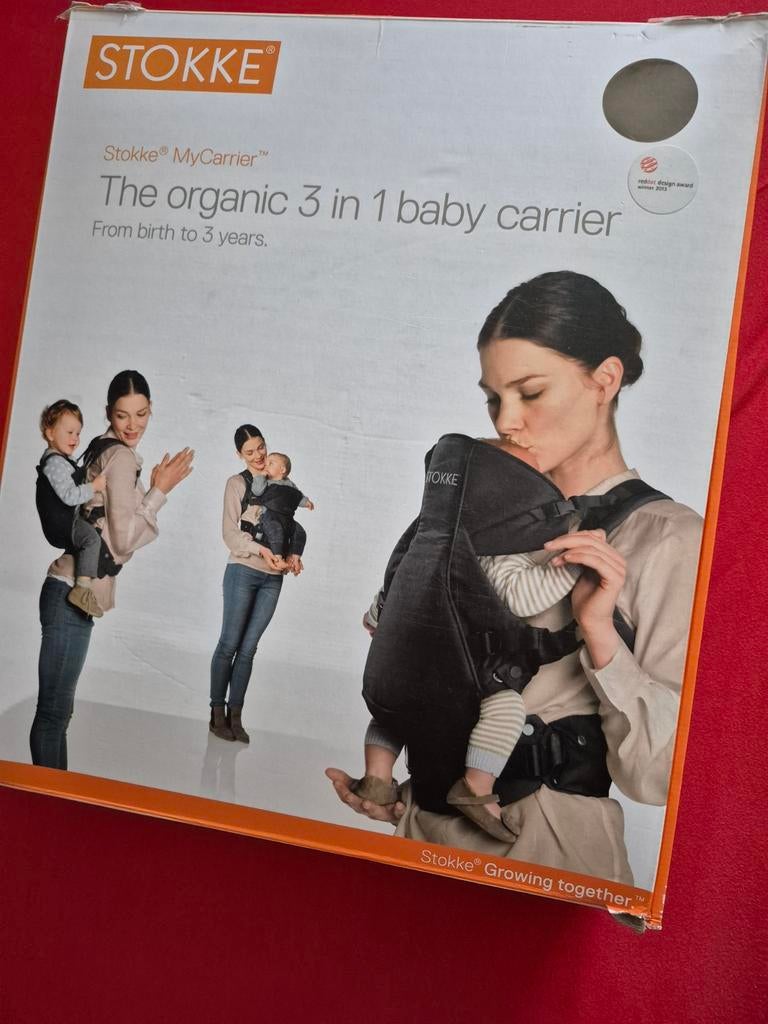 STOKKE draagzak voor de baby, Kinderen en Baby's, Babydragers en Draagdoeken, Buik of Rug, Zo goed als nieuw, Draagzak, Ophalen