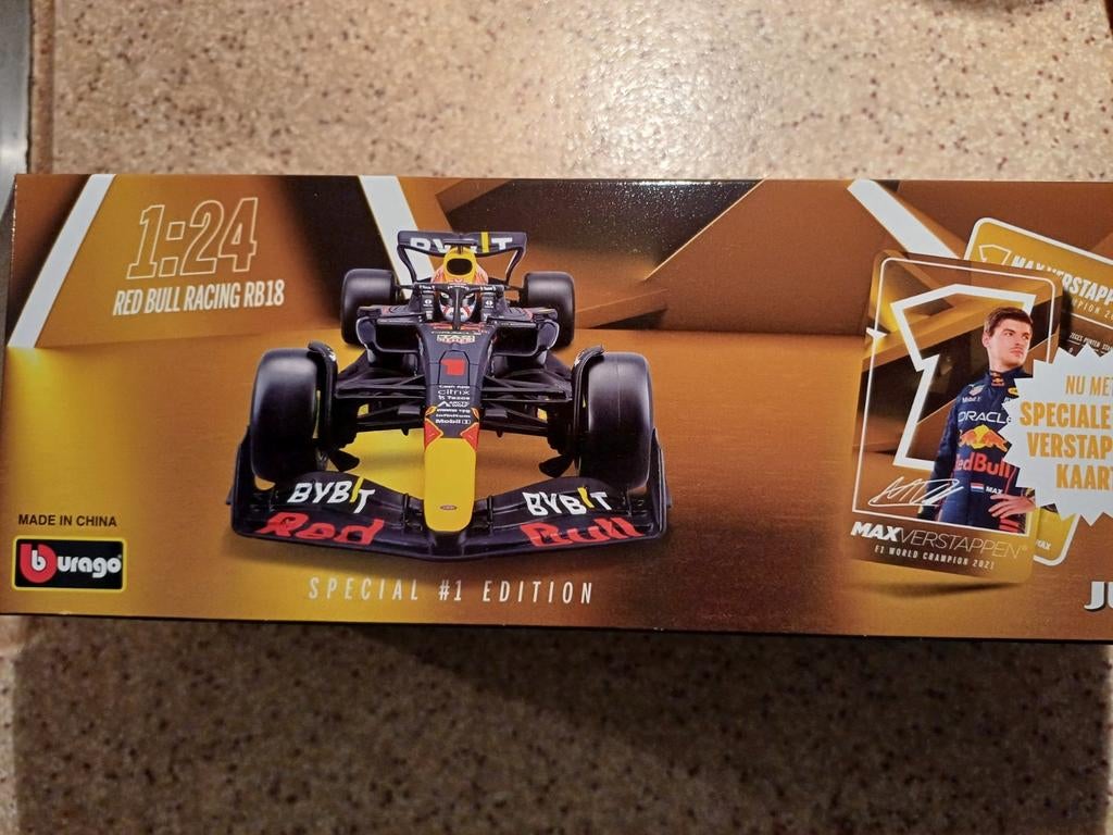 Max Verstappen, Hobby en Vrije tijd, Modelauto's | 1:18, Ophalen, Nieuw, Auto, Bburago
