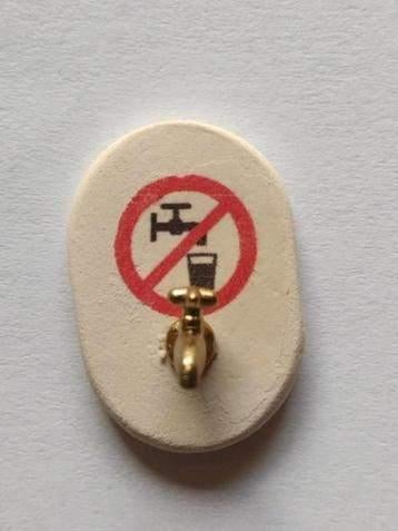 kraanbordje met kraan geen drinkwater vignet / Fennicole, Ophalen, Nieuw, Sanitair