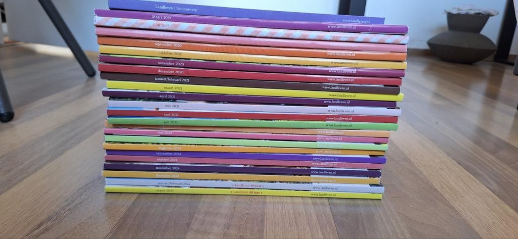 24 Landleven magazines 2019 t/m 2025, Ophalen, Zo goed als nieuw, Overige typen