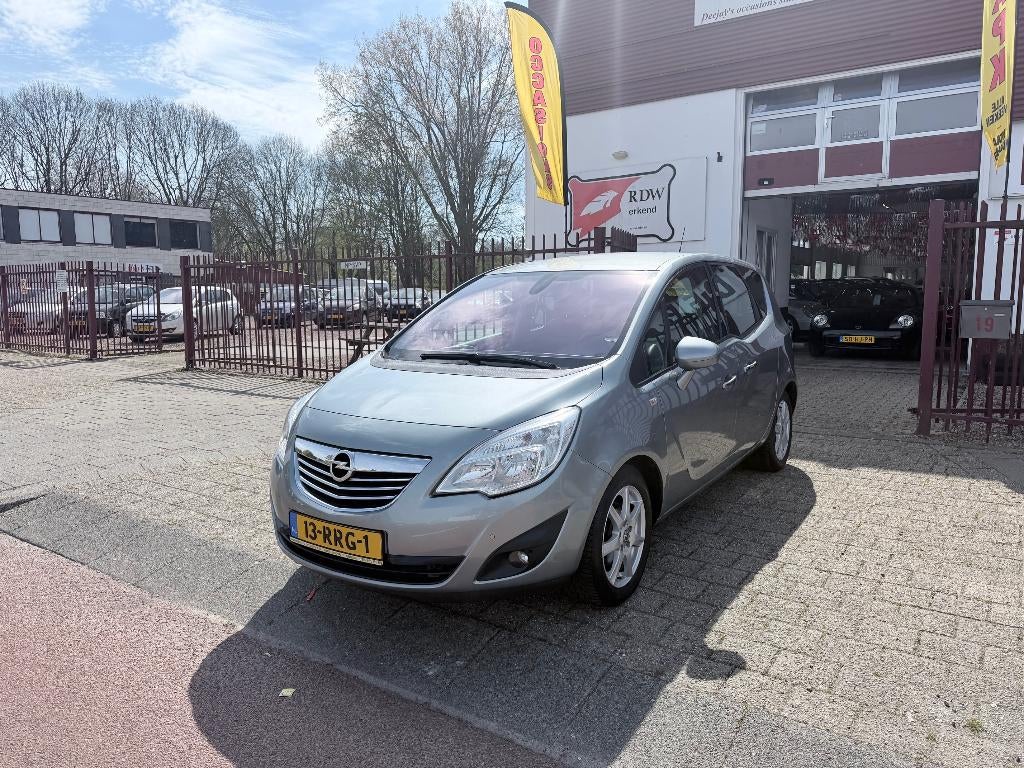 Opel Meriva 1.4 Turbo 88KW 2011 Grijs, Voorwielaandrijving, 680 kg, 4 cilinders, Leder en Stof