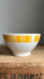 Franse spoelkom gele streep, Ophalen of Verzenden