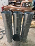 Ventilatiebuizen spirobuizen, Ophalen, Zo goed als nieuw, Rvs, Minder dan 2 meter
