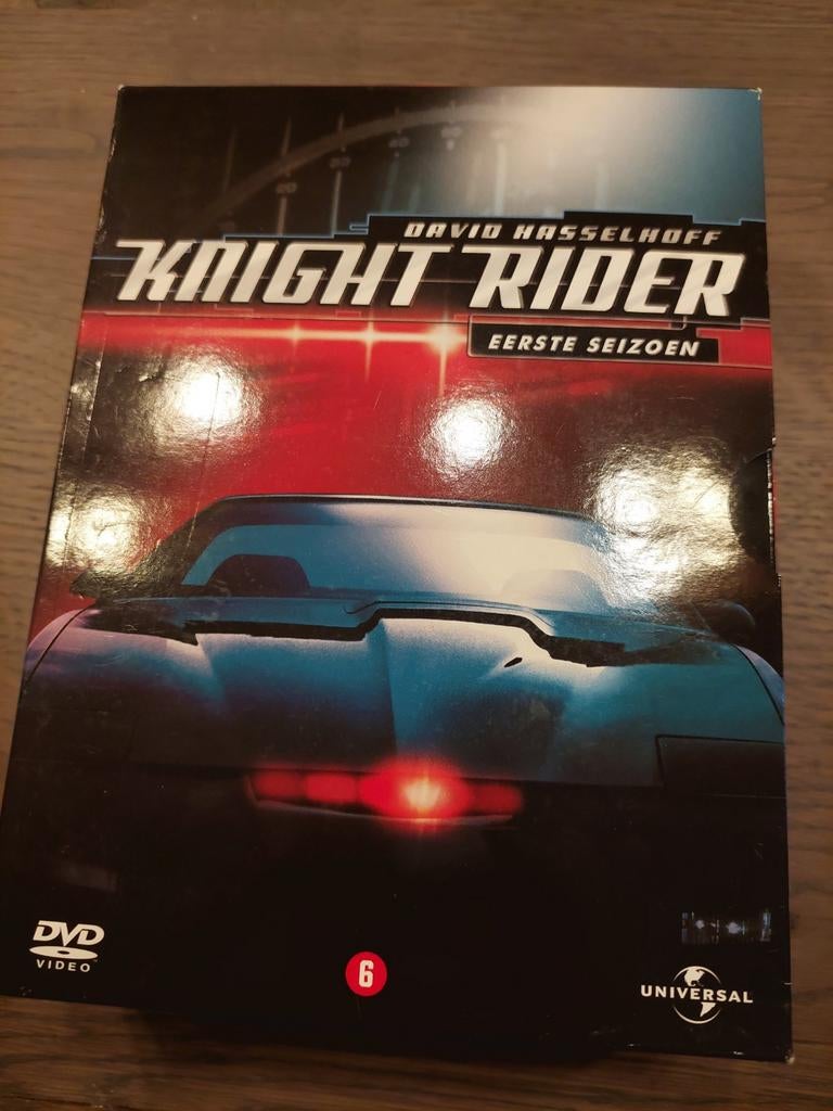 Knight Rider - Eerste Seizoen DVD Boxset, Cd's en Dvd's, Dvd's | Tv en Series, Zo goed als nieuw, Actie en Avontuur, Boxset, Vanaf 6 jaar