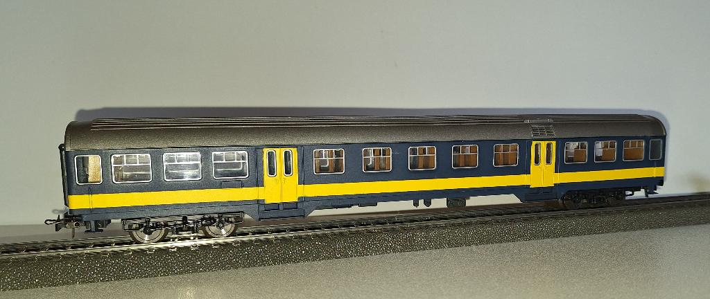 Roco H0 4232B -Personenrijtuig Plan W Benelux v.d. NS in ovp, Wisselstroom, Ophalen of Verzenden, NS, Märklin