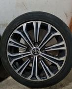 Banden met velgen Toyota Corolla Auris 225/45R17 5x114.3, Banden en Velgen, 17 inch, Ophalen of Verzenden, Zomerbanden