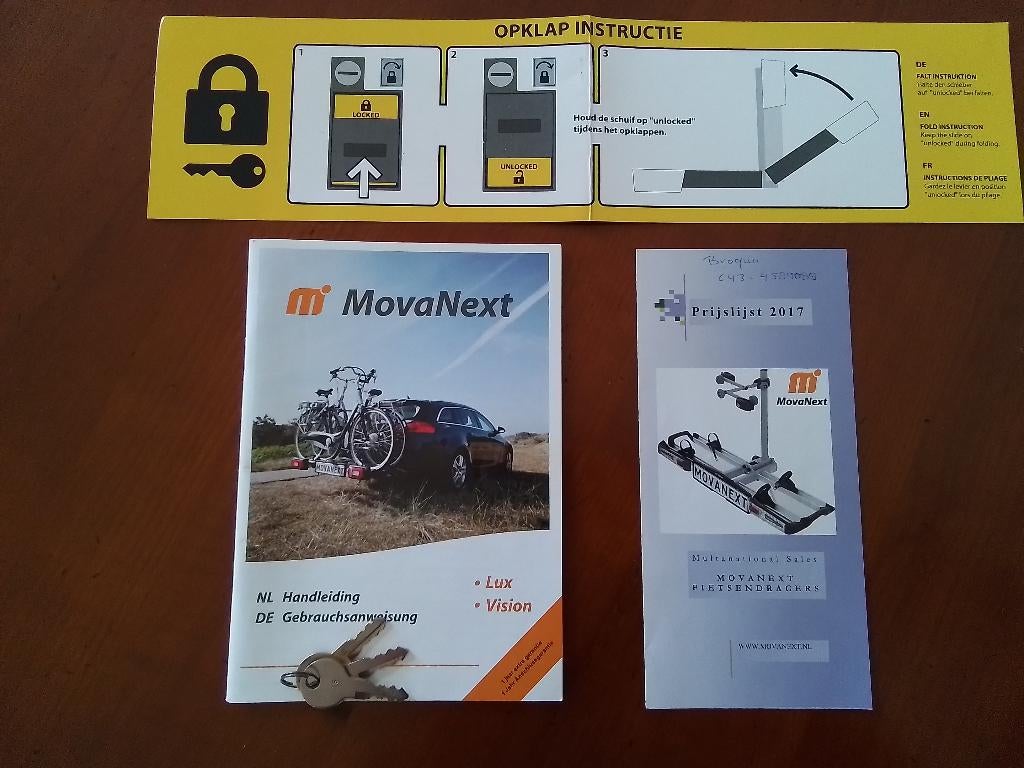 Fietsendrager, Auto diversen, Ophalen, Gebruikt, 2 fietsen, Trekhaakdrager