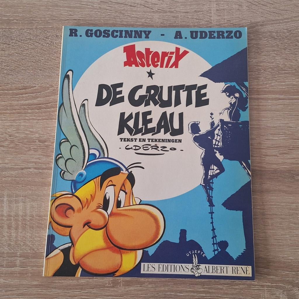 Asterix Friestalig - De Grutte Kleau / De Broedertwist, Meerdere stripboeken, Ophalen of Verzenden, Gelezen