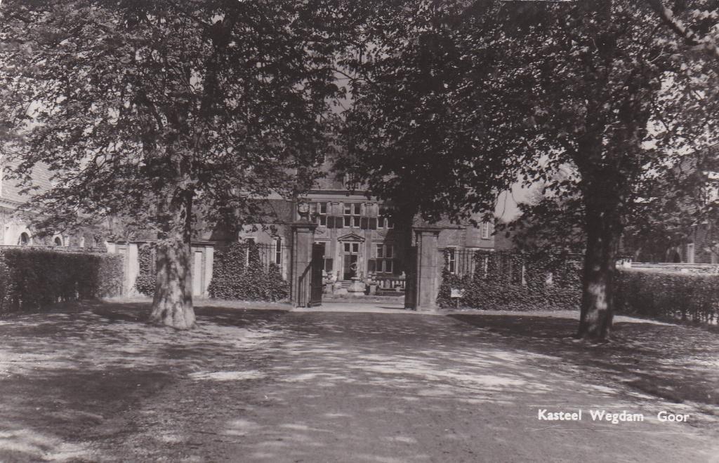 GA1475 Kasteel Wegdam Goor Weldam Delden Overijssel 1956, Verzenden, 1940 tot 1960, Ongelopen, Overijssel
