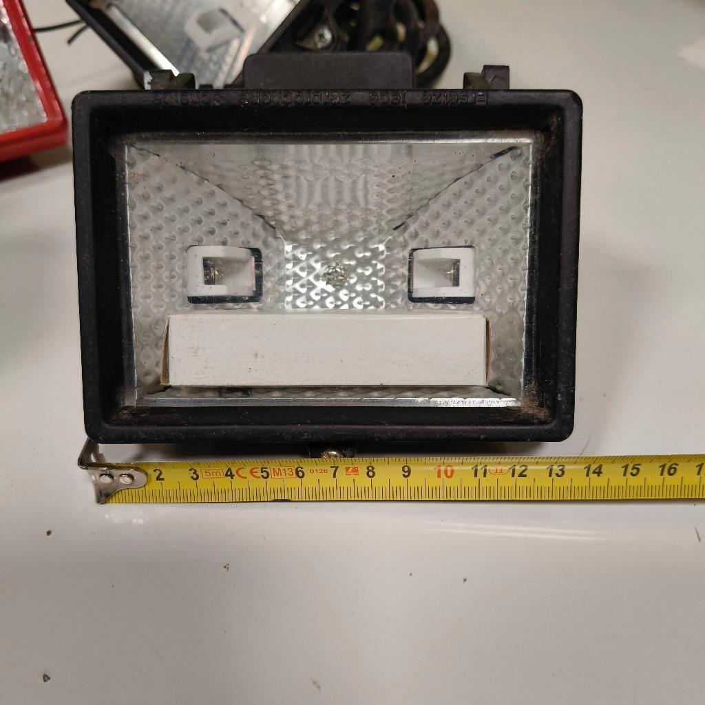 4x bouwlamp 150 watt, Ophalen of Verzenden, Nieuw, Minder dan 50 watt