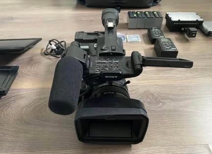 Sony HDV hvr-z7e videocamera met accessoires, Ophalen, Sony, 20x of meer