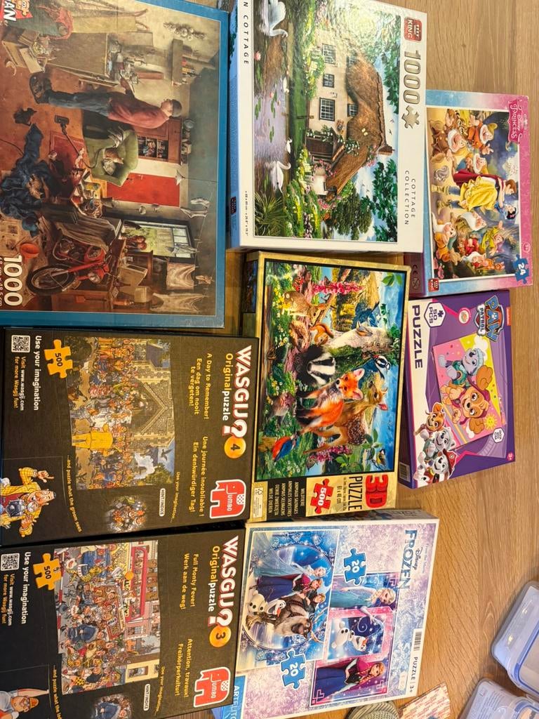 Puzzels, Ophalen of Verzenden, 500 t/m 1500 stukjes, Zo goed als nieuw
