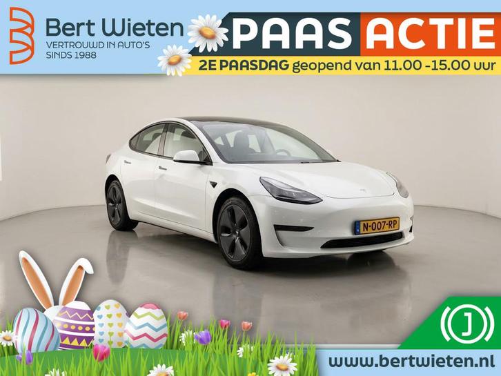 Tesla Model 3 Standard RWD Plus 60 kWh | SOH 94% | Geen impo, Auto's, Tesla, Bedrijf, Te koop, Model 3, ABS, Airbags, Airconditioning