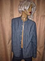 Levi's spijker overhemd maat M blauw zgan, Kleding | Heren, Blauw, Zo goed als nieuw, Levi’s, Halswijdte 39/40 (M)