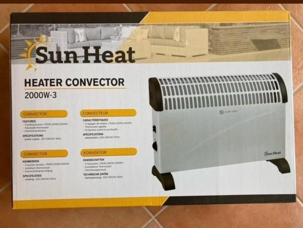 Verwarming nieuw, Ophalen of Verzenden, Nieuw, Elektrisch, Overige soorten