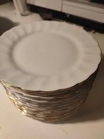 Borden wit 20 cm, Ophalen, Zo goed als nieuw, Bord(en), Overige stijlen