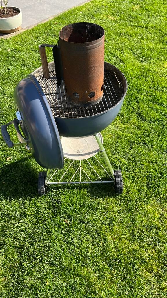 Weber Barbeque, Tuin en Terras, Houtskoolbarbecues, Ophalen, Gebruikt