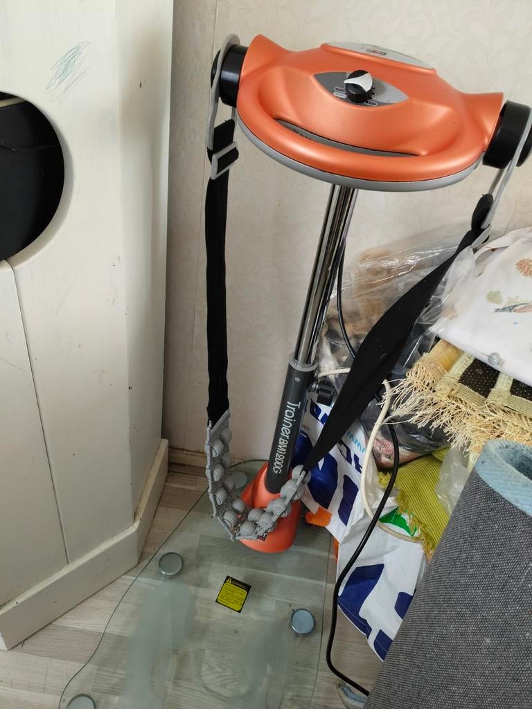 Body trener met remmen, Ophalen, Trilplaat