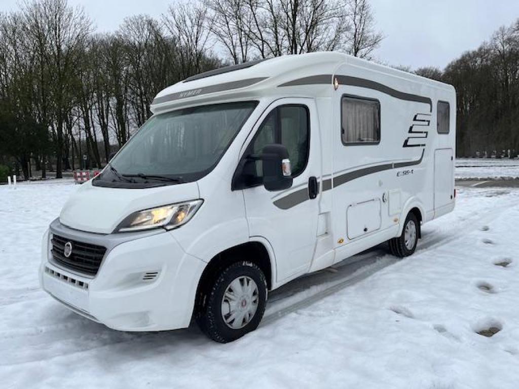 Hymer Exsis-T 474 Automaat. Slechts 46.380 km, Caravans en Kamperen, Fiat, Tot en met 2, Bedrijf, Diesel
