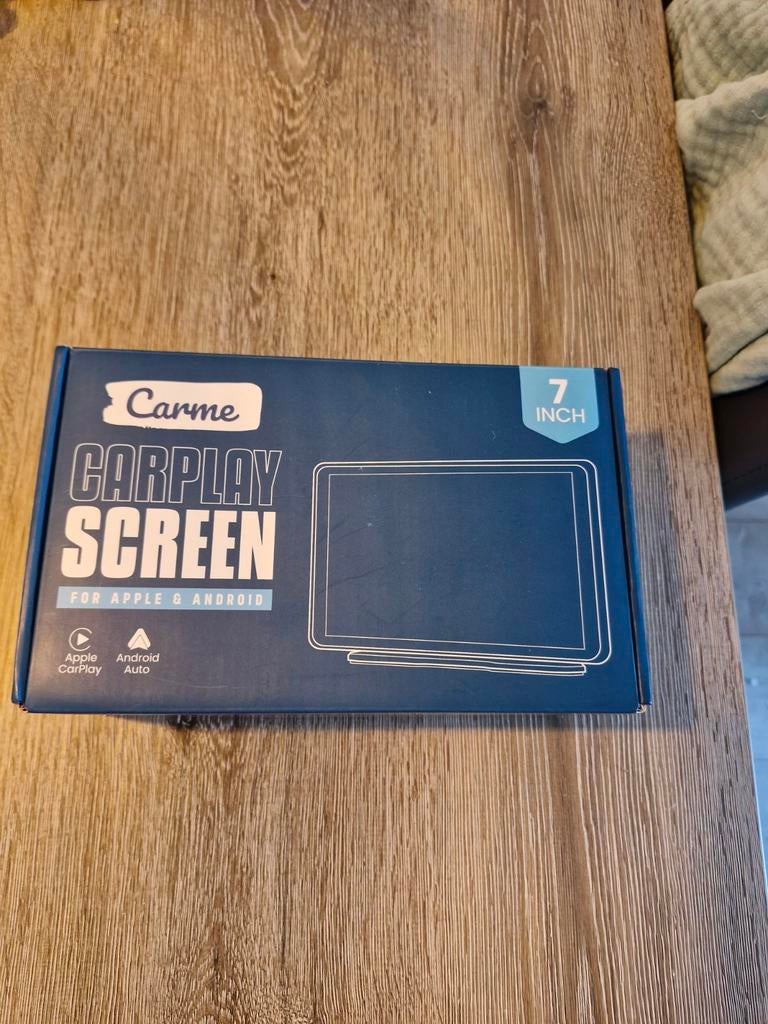 Carme CarPlay Scherm 7 inch voor Apple & Android, Auto diversen, Autonavigatie, Ophalen of Verzenden, Zo goed als nieuw