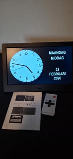 Dementie klok, Huis en Inrichting, Ophalen, Zo goed als nieuw, Wandklok