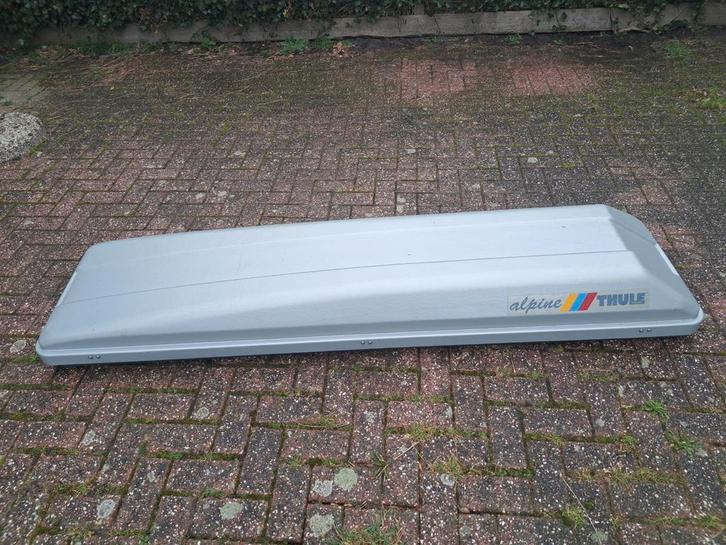 Thule Alpine Dakkoffer / Skikoffer, Auto diversen, Dakkoffers, Gebruikt, Ophalen