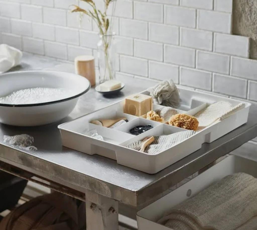 Ikea Kuggis Voorraadbak / Organizer - Wit, Ophalen, Kunststof, Zo goed als nieuw, Modern