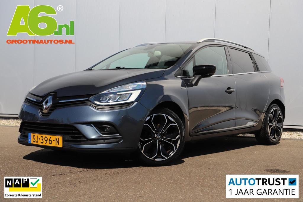 Renault Clio Estate 0.9 TCe Bose Navigatie Achteruitrijcamer, Auto's, Renault, Gebruikt, Euro 6, 580 kg, Met garantie (alle)